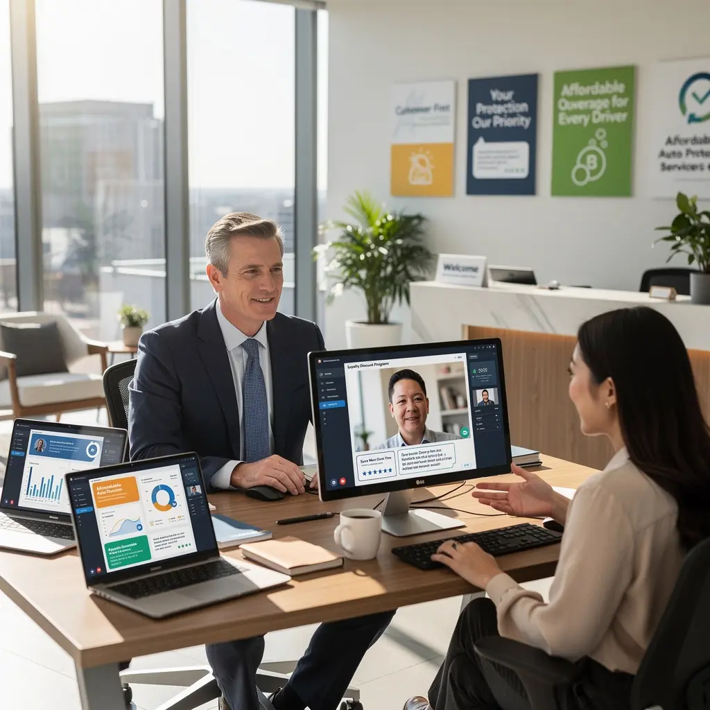 Логотип программы лояльности с изображением подарка и скидок.